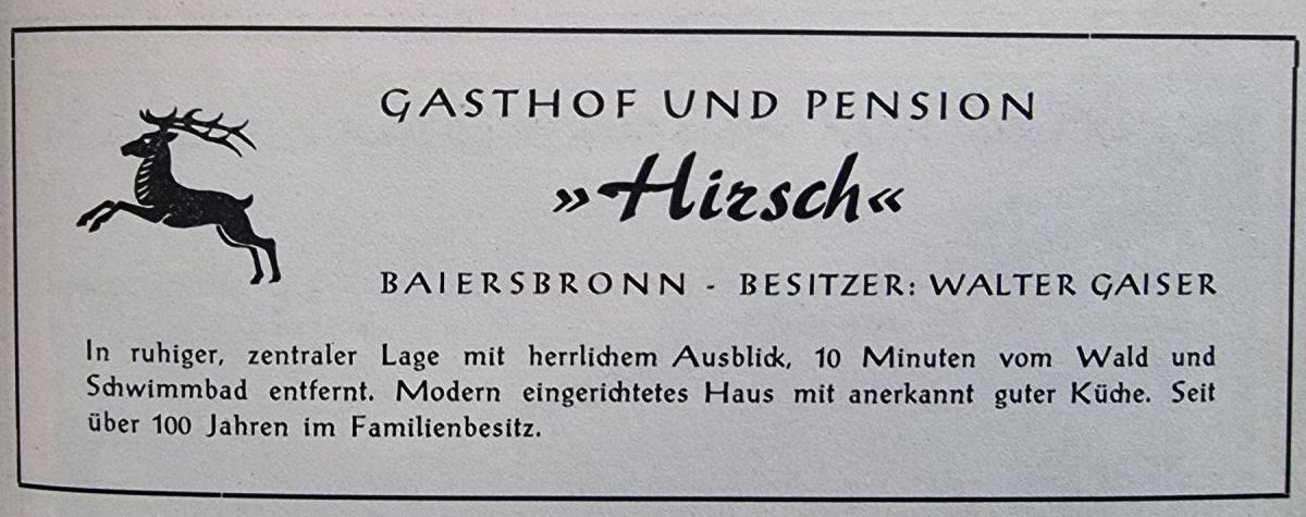 Gasthof-Pension-Hirsch-Baiersbronn